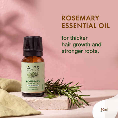Buy Alps Goodness Pure Essential Oil - Rosemary (10 ml) | Essential oil for Hair & Skin | Paraben Free, Fragnance Free, Mineral Oil Free | Healthy Hair Growth | Fights Acne - Purplle