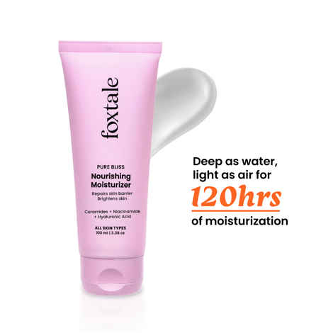 Buy Nourishing Face Moisturizer for Day & Night with Ceramide & Niacinamide for Skin Barrier Repair and Even Skin Tone – 100 ml - Purplle