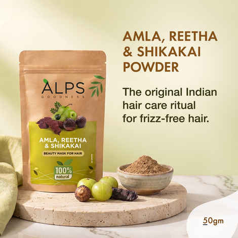 Alps Goodness Amla Reetha & Shikakai(50 gm)