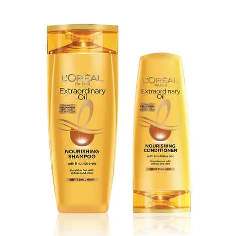 Buy L'Oreal Paris Moisture Care Regime- Shampoo (340 ml) + Conditioner (180 ml) + Serum (30ml) - Purplle