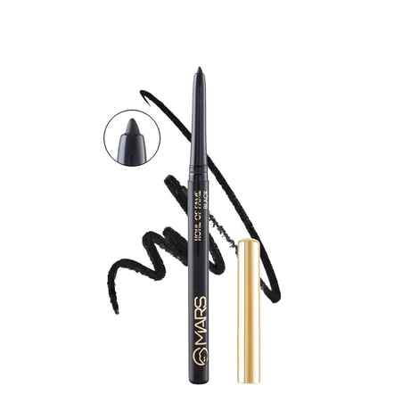 MARS Kohl of Fame Up to 12 Hours Stay Kajal | Smudgeproof & Waterproof | Long Lasting (0.35 gm) (Black)