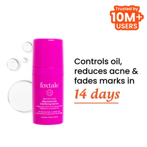 Buy Foxtale Niacinamide Clarifying Serum 10 ml - Purplle