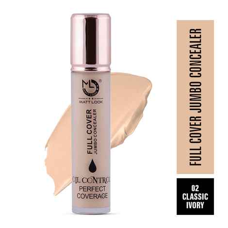 Buy Mattlook Full Cover Jumbo Concealer Oil Control Perfect Coverage, Face Makeup, Classic Ivory (11 ml) - Purplle