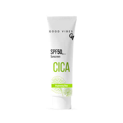 Good Vibes Cica Brightening Glow Sunscreen 10 gm