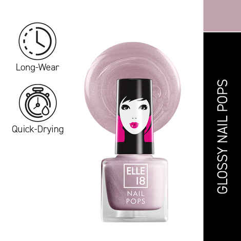 Buy Elle18 Nail Pops Nail Color Shade 08 (5 ml) - Purplle