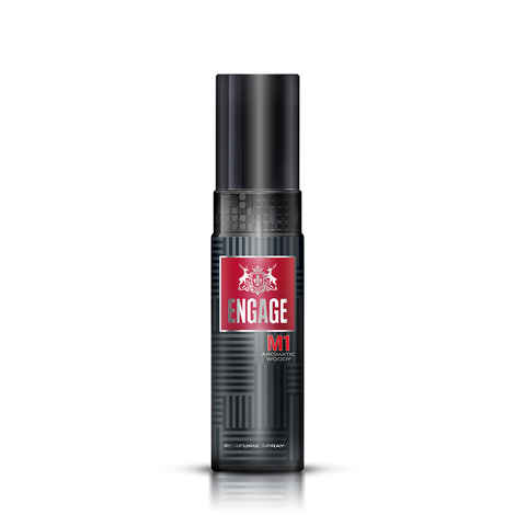 Buy Engage M1 Perfume for Men, Aromatic woody and Woody Fragrance Scent, Skin Friendly Perfume for Men Long Lasting Smell, 120 ml - Purplle