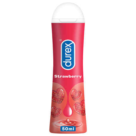 Durex Play Lubricant Gel - Saucy Strawberry, 50 ml