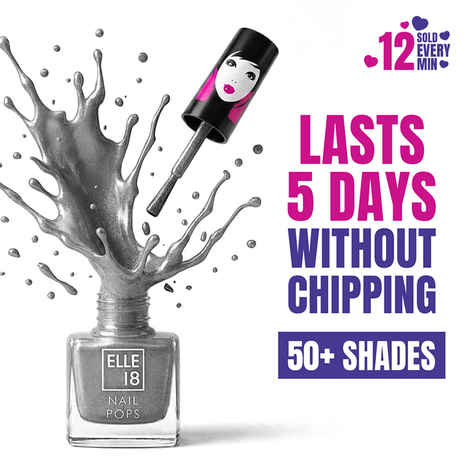 Buy Elle18 Nail Pops Nail Color, Shade 95 (5 ml) - Purplle