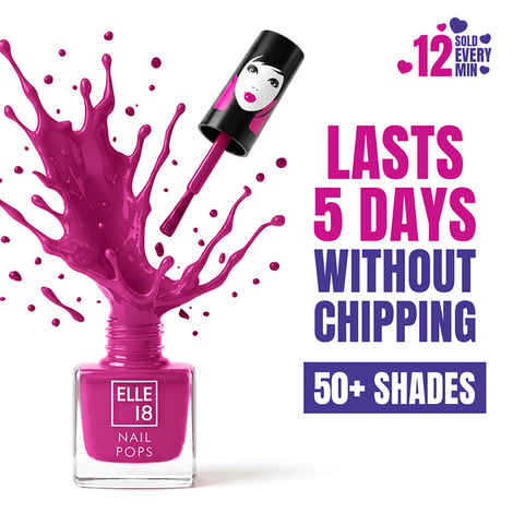 Buy Elle18 Nail Pops Nail Color - Shade 14 (5 ml) - Purplle