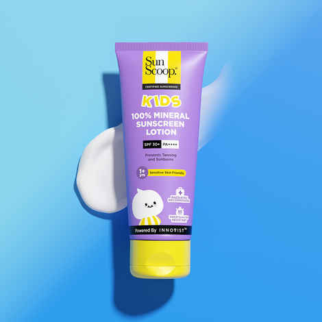 Buy SUNSCOOP Kids Mineral Sunscreen SPF 30+ 75 ml - Purplle