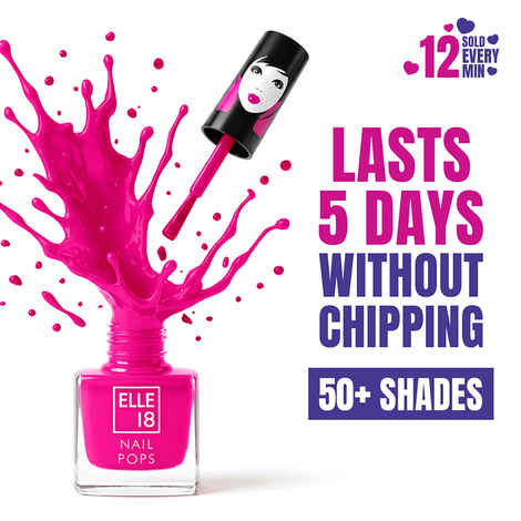 Buy Elle18 Nail Pops Nail Color - Shade 68 (5 ml) - Purplle