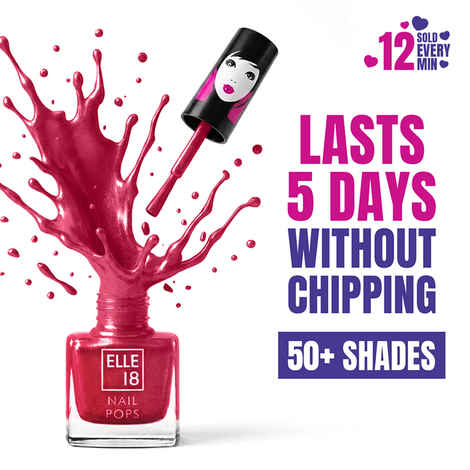 Buy Elle18 Nail Pops Nail Color- Shade 24 (5 ml) - Purplle