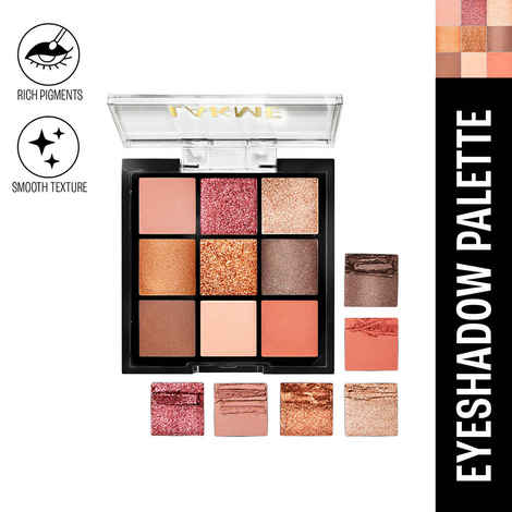 Buy Lakme Ultimate Glam, Eyeshadow Palette, 11.7 gm for Women, Sunkissed - Purplle