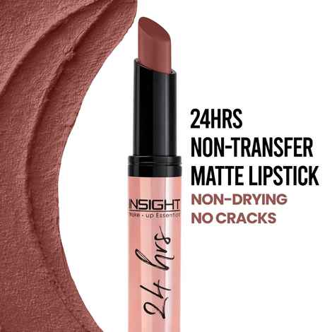 Buy Insight Cosmetics 24 Hrs Non Transfer Matte Lipstick - I'M The Boss 3 gm - Purplle