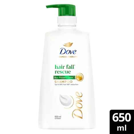 Buy Dove Hairfall Rescue shampoo 650ml + Dove Hair Fall Rescue Hair Conditioner For Strong Frizz Protected Hair 175 ml + Dove 10 in 1 Deep Repair Treatment Hair Mask 120 ml - Purplle