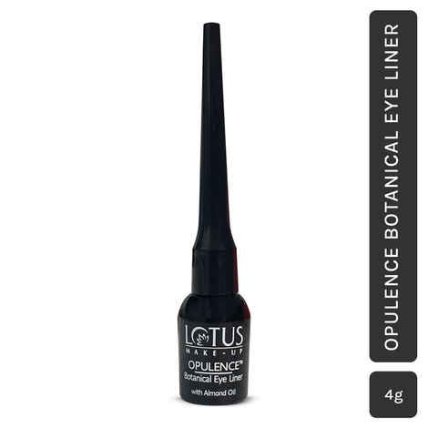 Buy Lotus Make-Up Opulence Botanical Eye Liner Black | Water Proof | Lasts all Day | Pen tip Applicator | 4 gm - Purplle