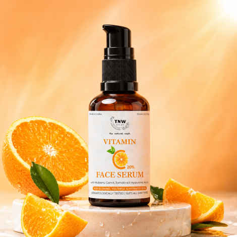 Buy TNW The Natural Wash vitamin c and hyaluronic acid Face serum for Glowing Youthful & Improved Skin 30 ml - Purplle