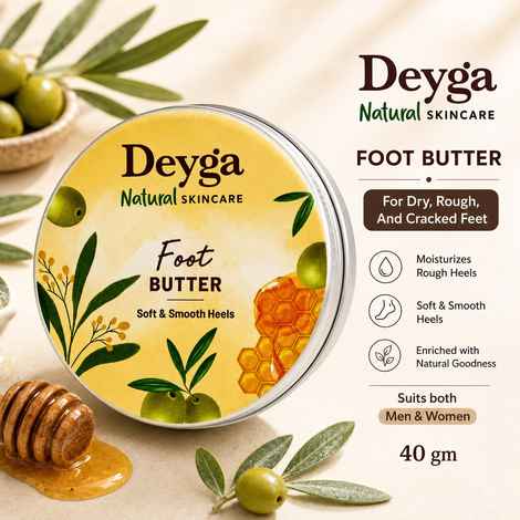 Deyga Foot Cream | For Dry, Rough, And Cracked Feet | Moisturizes Rough Heels | Suits both Men & Women | 10 gm