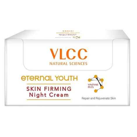 Buy VLCC Eternal Youth Skin Firming Night Cream Repair and Rejuvenate Skin (50 gm) - Purplle