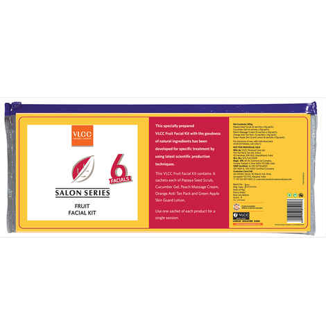 Buy VLCC Salon Series Fruit Facial Kit (6 Facials)(300gm) - Purplle