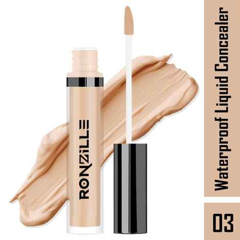 Buy Ronzille Ultra Base water-poof Liquid Concealer-4 ml (Granola) - Purplle