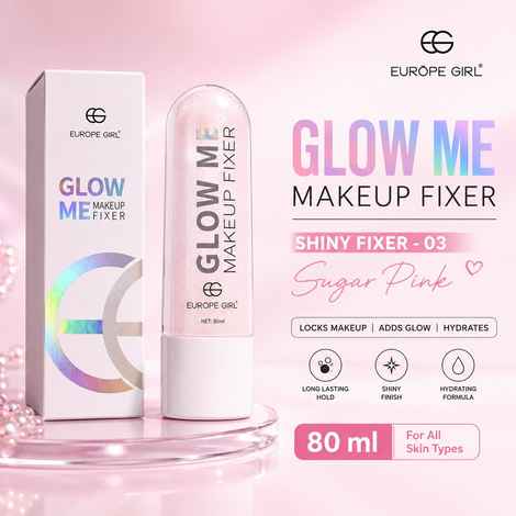 Buy Europegirl Cosmetics Shiny Fixer -03 Sugar Pink 80 ml - Purplle