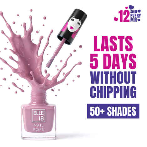 Buy Elle18 Nail Pops Nail Color - Shade 28 (5 ml) - Purplle