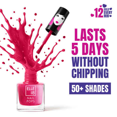Buy Elle18 Nail Pops Nail Color - Shade 121 (5 ml) - Purplle
