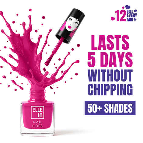 Buy Elle18 Nail Pops Nail Color - Shade 32 (5 ml) - Purplle