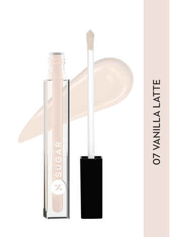 Buy SUGAR Cosmetics Auto Correct Creaseless Matte Cream For All Skin Typesy Full Coverage Concealer (Golden Undertone) - 07 Vanilla Latte (For Fair Skin Tone) - 2 gm - Purplle