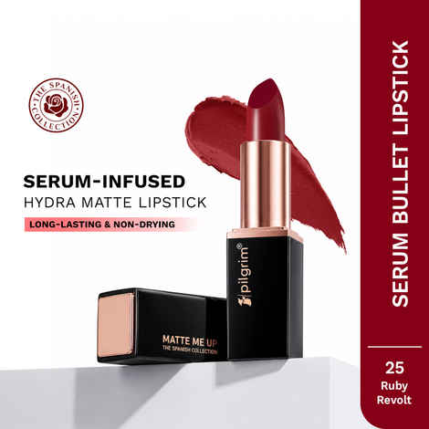 Pilgrim Bullet Lipstick Ruby Revolt (4.2 gm)