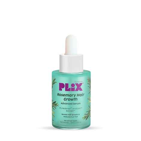 Buy PLIX Rosemary Advanced Hair Growth Serum for Hair Density & Thickness (For Men & Women) 30 ml - Purplle