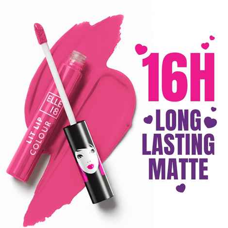 Buy ELLE18 LIQUID LIP COLOR Pink Candy 5.6 ml - Purplle