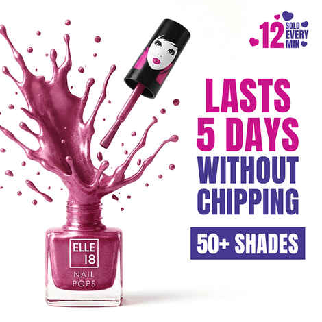 Buy Elle18 Nail Pops Nail Color Shade 25 (5 ml) - Purplle