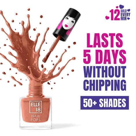 Buy ELLE 18 NAIL POPS 193 5 ml - Purplle