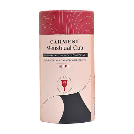 Buy Carmesi Reusable Menstrual Cup for Women - Medium Size - Purplle