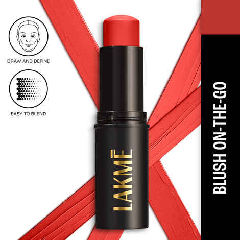 Buy Lakme Facelift MultiSlayer Blush Stick-1Cherry Bomb, 13 gm - Purplle