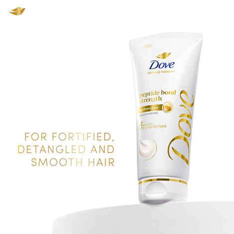 Buy Dove Peptide Bond Strength Conditioner | 175 ml - Purplle