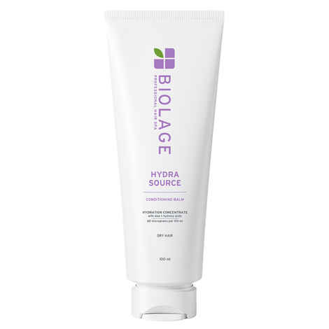 Buy Biolage Hydrasource Conditioner for Dry Hair with Hydroxy Acids - 72HR moisture & frizz control, Enriched with Aloe Vera and Hydroxy Acid, Vegan & Cruelty-Free, 100 ml - Purplle