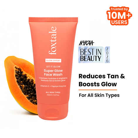 Buy Foxtale Super Glow Face Wash, reduces tan, Boosts Glow - 150 ml - Purplle