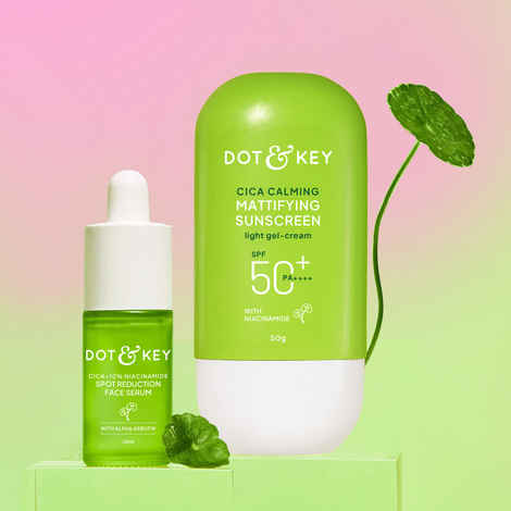 Buy Dot & Key Anti-Blemish Power Duo with CICA + 10% Niacinamide Skin Care Kit Combo of 2 - Purplle