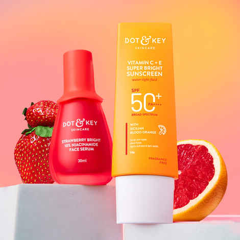 Buy Dot & Key Radiance Serum + Bright Shield Skin Care Kit Combo of 2 - Purplle