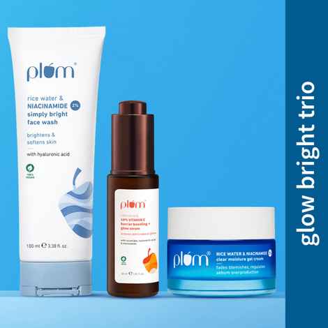 Buy Plum Essential Glow Trio with Vitamin C Goodness - Combo of 3 - Purplle