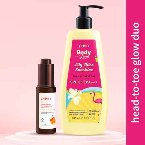 Buy Plum Face-to-Toe Glow & Protect Combo - Combo of 3 - Purplle