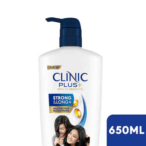 Buy Clinic Plus Strong & Long Health Shampoo (650 ml) - Purplle