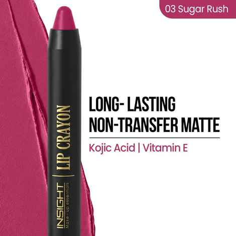 Buy INSIGHT Lip Crayon - Sugar Rush 7 gm - Purplle
