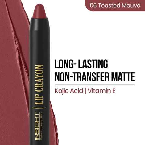 Buy INSIGHT Lip Crayon - Toasted Mauve 7 gm - Purplle