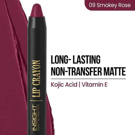 Buy INSIGHT Lip Crayon - Smokey Rose 7 gm - Purplle