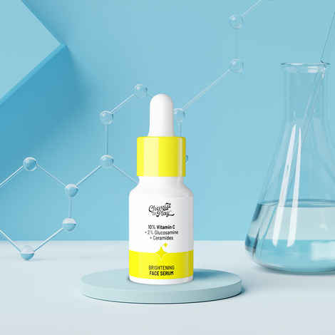Chemist At Play 10% Vitamin C Face Serum | Brightens & Gives Glow |Fades Dark Spots | For All