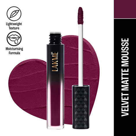 Buy Lakme Absolute Sheer Lip Mousse 103 Dark Cherry - Purplle